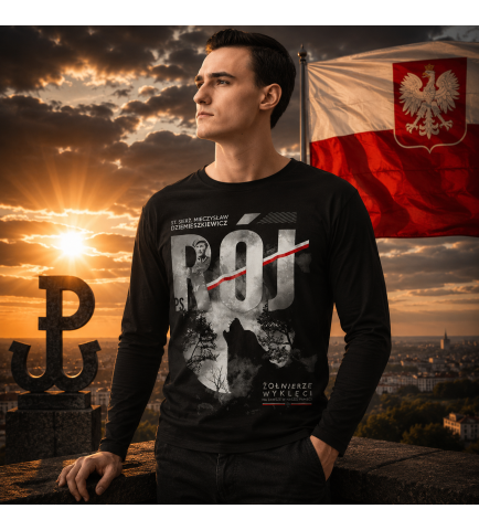 LONGSLEEVE PATRIOTYCZNY  RÓJ